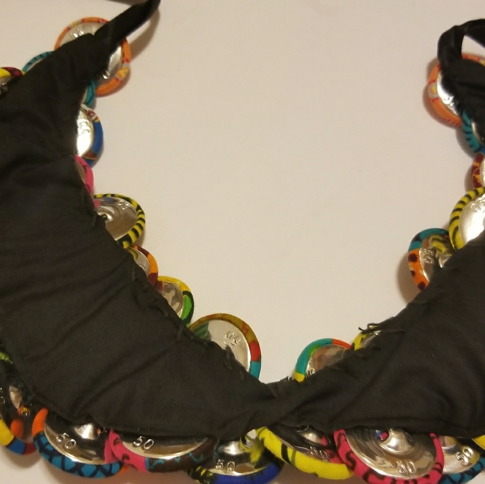 🔥Ankara Buttons Necklace. 🔥 NE🔥🔥 - Picture 2 of 2